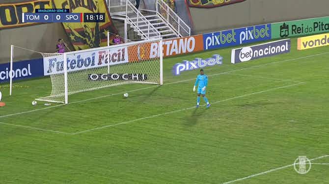 Preview image for Amazing goal from halfway line in Brazil!