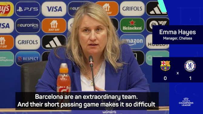 Anteprima immagine per Hayes warns Chelsea that UWCL tie is not over