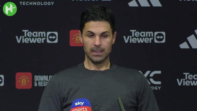 Image d'aperçu pour Arteta laughs on if the boss will support Spurs to beat City