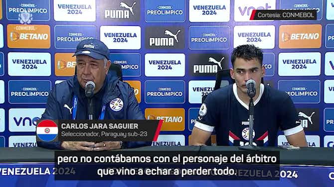 Imagen de vista previa para Paraguay, indignada tras el 3-3 con Argentina: "¿El árbitro? Un inepto sin criterio"