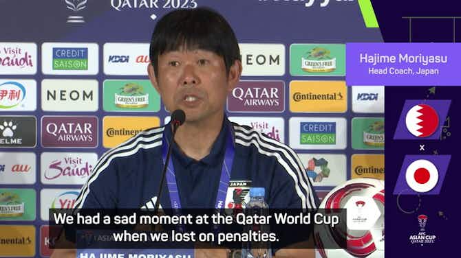 Pratinjau gambar untuk Moriyasu urges Japan to improve on penalties after Croatia heartbreak