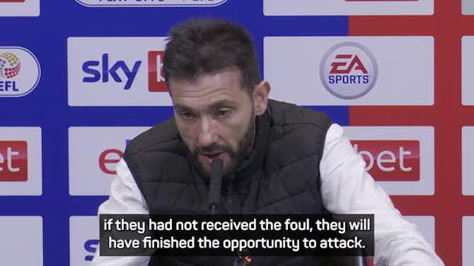 Pratinjau gambar untuk Corberán questions VAR as Huddersfield controversially denied penalties in play-off defeat