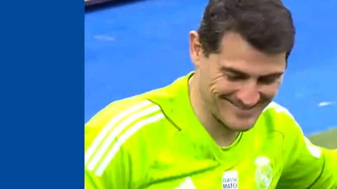 Vorschaubild für Real trifft im Legenden-Spiel auf den FC Porto, wobei Iker Casillas für beide Teams spielte