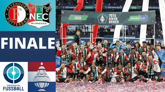 Vorschaubild für Hitziges Pokalfinale! Feyenoord holt den KNVB-Beker | Feyenoord Rotterdam - NEC Nijmegen