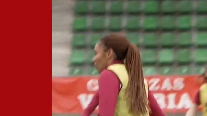 Preview image for Paralluelo continues to impress in Spain Women training with crazy goals