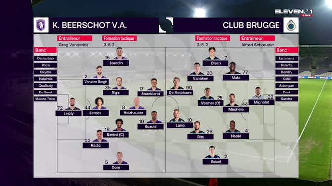 Preview image for Jupiler Pro League: K Beerschot VA 1-3 Club Brugge 