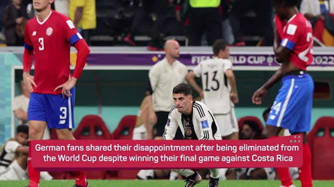 Pratinjau gambar untuk 'Not Germany-like' - Fans disappointed after second consecutive World Cup group stage exit