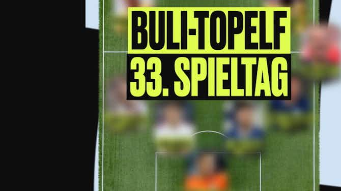 Anteprima immagine per Die Bundesliga-Topelf des 33. Spieltags