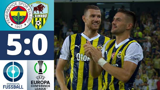Vorschaubild für Džeko, Tadić & Co. glänzen im Quali-Hinspiel | Fenerbahçe Istanbul - FC Zimbru Chisinau