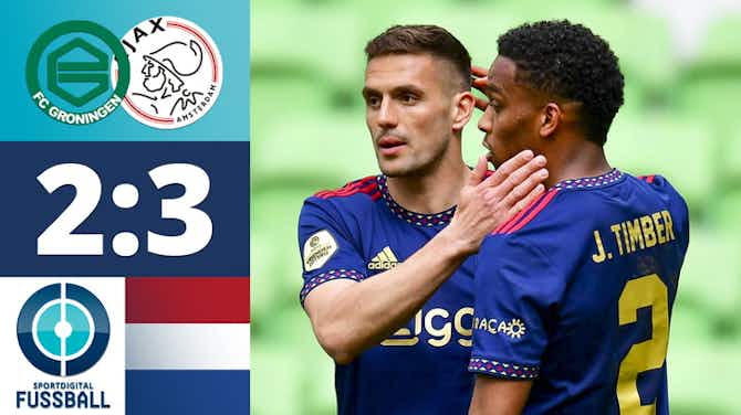 Vorschaubild für Nach Spielabbruch-Skandal: Ajax zittert sich zurück auf Platz 3! | FC Groningen - Ajax Amsterdam