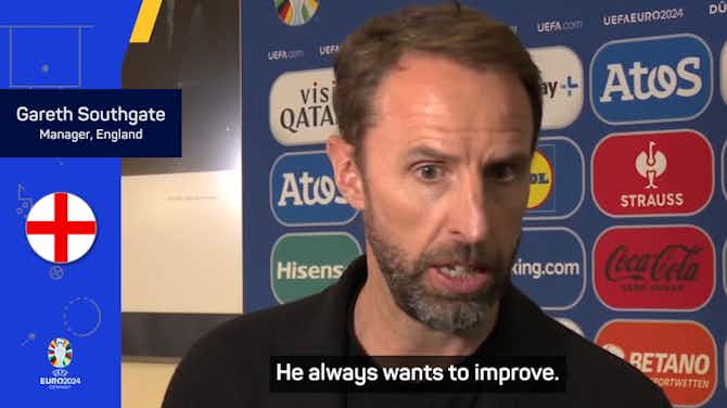 Image d'aperçu pour I don't put all my expectations on Bellingham - Southgate