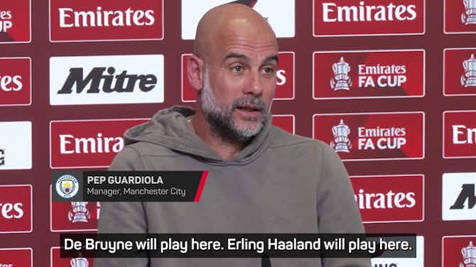 Anteprima immagine per 'Maybe they think everything will change' - Guardiola aims dig at United over Berrarda appointment