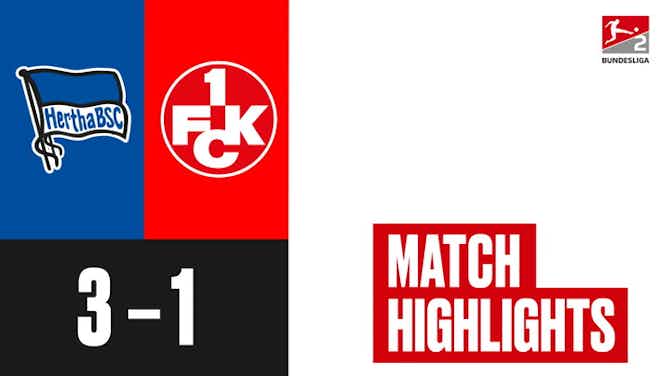 Imagem de visualização para Highlights_Hertha BSC vs. 1. FC Kaiserslautern_Matchday 33_ACT