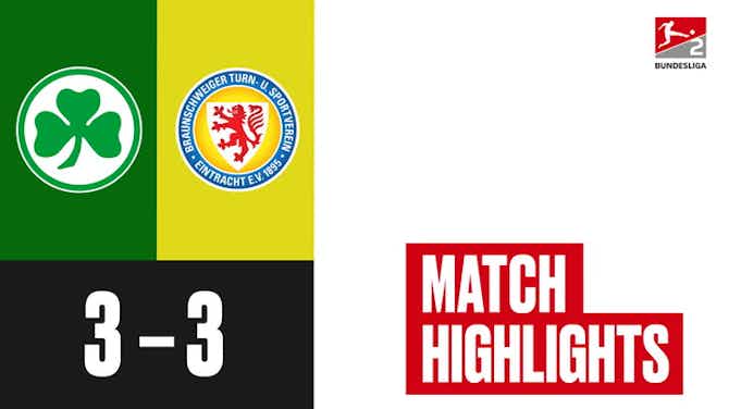 Imagem de visualização para Highlights_SpVgg Greuther Fürth vs. Eintracht Braunschweig_Matchday 32_ACT