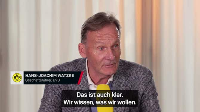 Vorschaubild für Watzke zu Sancho-Transfer: "Vorsichtig optimistisch"
