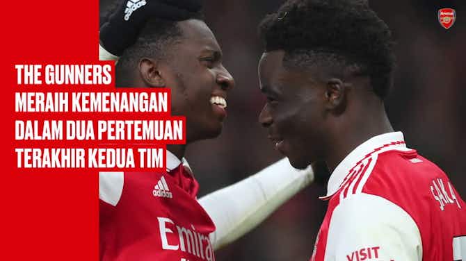 Image d'aperçu pour Arsenal Tatap Kemenangan Ketiga Beruntun Atas Man United