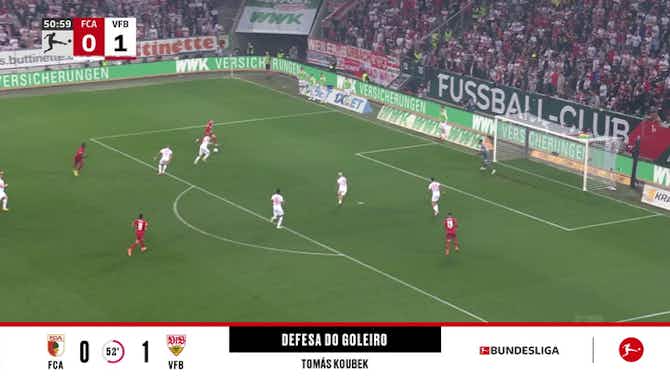 Imagem de visualização para Tomás Koubek with a Goalkeeper Save vs. Stuttgart