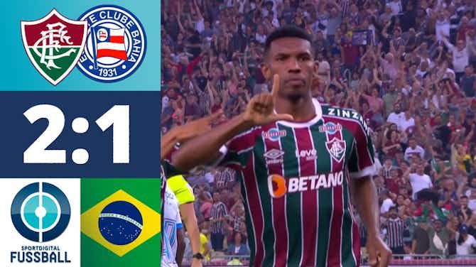 Vorschaubild für Spektakuläres Comeback von Fluminense mit nur 10 Mann! | Fluminense - EC Bahia |