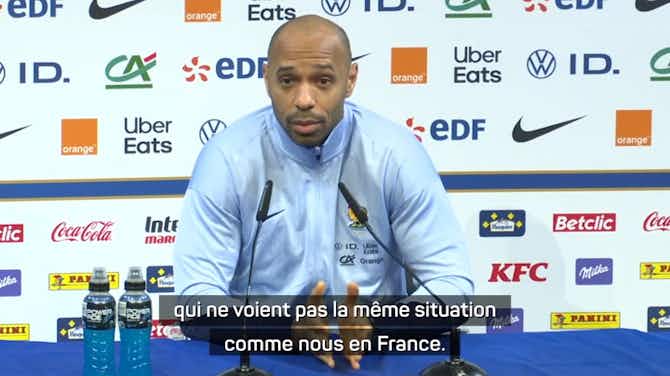 Image d'aperçu pour France U23 - Henry : "On va essayer de voir si on peut discuter avec le Real Madrid”