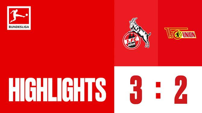 Vorschaubild für Bundesliga - 1. FC Köln 3:2 1. FC Union Berlin