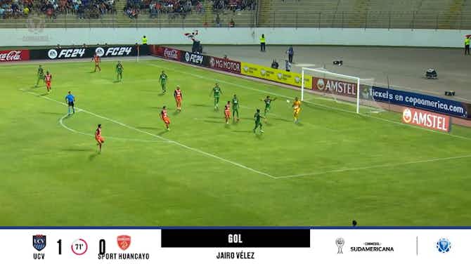 Imagem de visualização para César Vallejo - Sport Huancayo 1 - 0 | GOL - Jairo Vélez