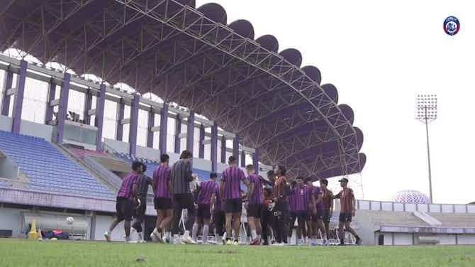 Pratinjau gambar untuk Arema FC Bersiap Jelang Laga Tandang vs Persita
