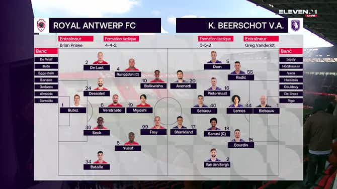 Preview image for Jupiler Pro League: Royal Antwerp FC 2-1 K Beerschot VA