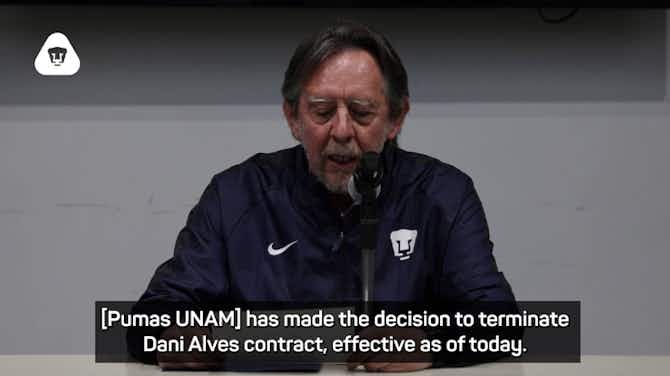 Pratinjau gambar untuk Dani Alves sacked by Pumas UNAM after arrest on sexual assault allegations