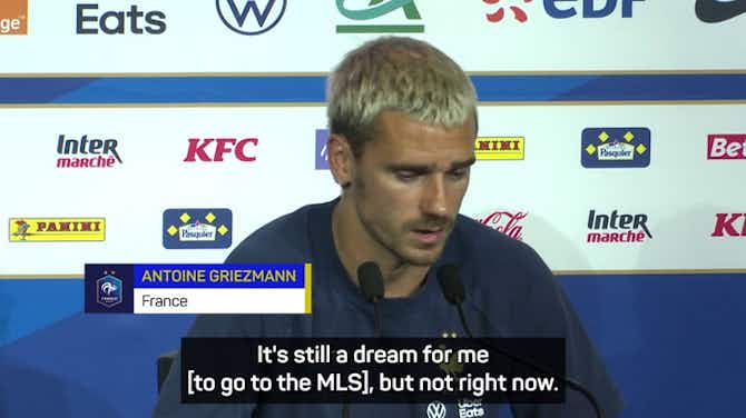 Pratinjau gambar untuk Griezmann 'dreams' of joining Messi in MLS