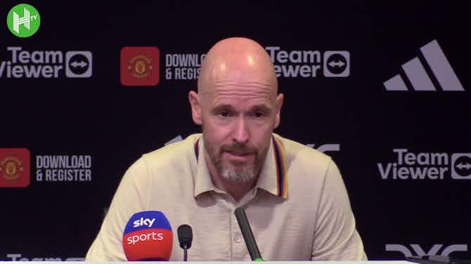 Anteprima immagine per Ten Hag: 'We're not in the position to win every game'