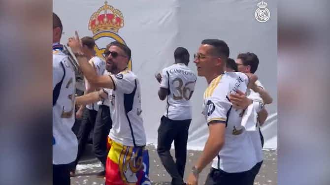 Preview image for Vini Jr & Real Madrid enjoying league title celebrations