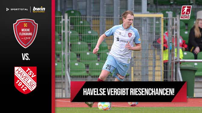 Vorschaubild für Weiche effizient gegen Chancenwucher! | SC Weiche Flensburg - TSV Havelse | Regionalliga Nord