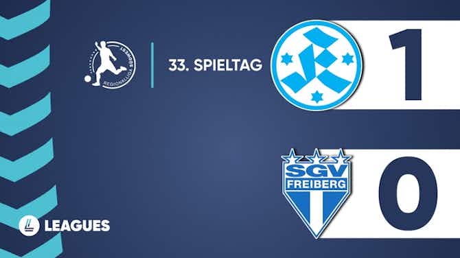 Anteprima immagine per Regionalliga Südwest: Stuttgarter Kickers 1:0 Freiberg