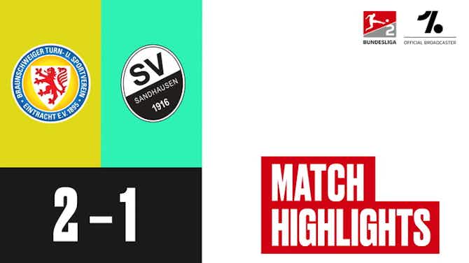Imagem de visualização para Highlights_Eintracht Braunschweig vs. SV Sandhausen_Matchday 31_ACT