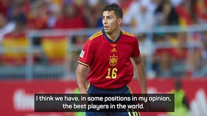 Image d'aperçu pour Spain have the best players in the world - De La Fuente