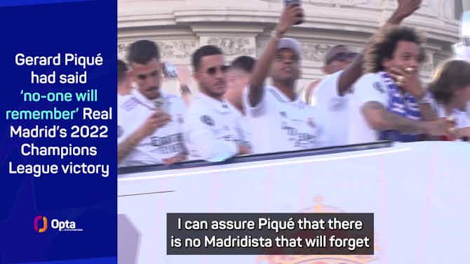 Pratinjau gambar untuk Real fans remember 14th Champions League says Ancelotti in response to Pique