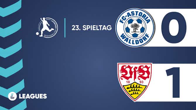 Vorschaubild für Regionalliga Südwest - FC-Astoria Walldorf 0:1 VfB Stuttgart II