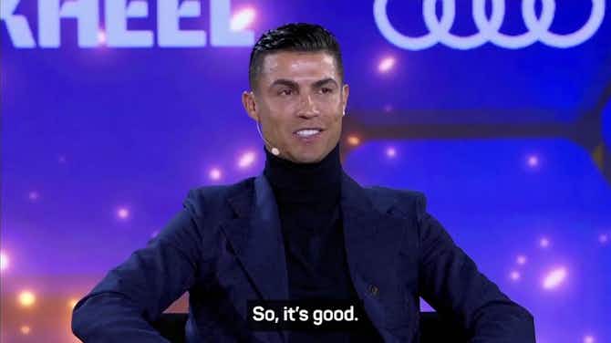Pratinjau gambar untuk Criticism only fuels Cristiano Ronaldo's hunger for success