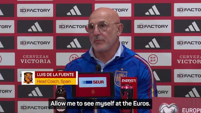Preview image for ‘I am sure I will be at Euro 2024’ - Spain boss De la Fuente