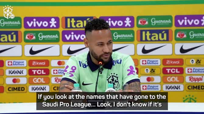 Anteprima immagine per Neymar suggests Saudi Pro League could be as good as Ligue 1