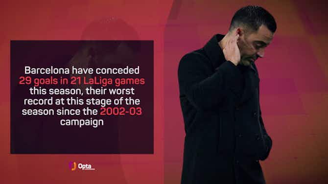 Anteprima immagine per Xavi's time as Barcelona coach in numbers