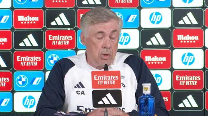 Pratinjau gambar untuk Real Madrid - Ancelotti : "Des doutes sur le fait que Tchouaméni puisser jouer la finale de la LDC"