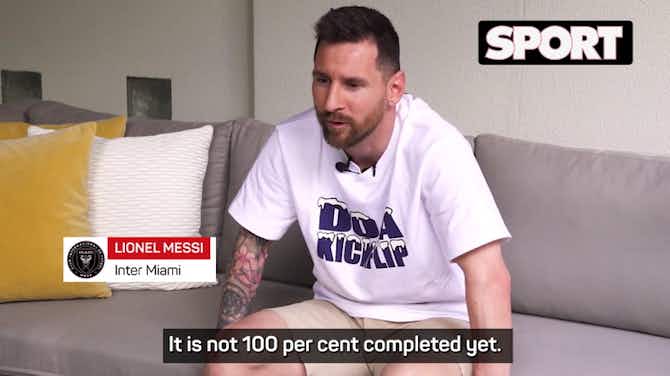 Pratinjau gambar untuk Messi reveals decision to snub Barcelona for Inter Miami