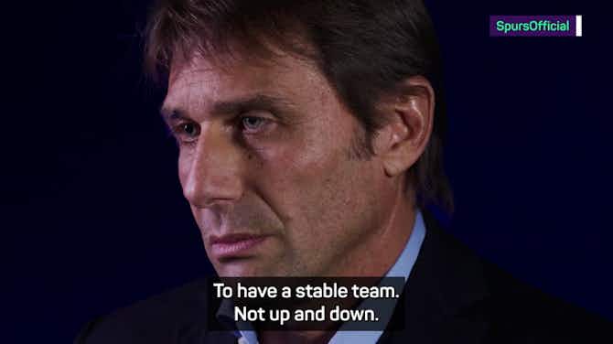 Preview image for Conte hoping to bring 'attractive, competitive' football to Tottenham