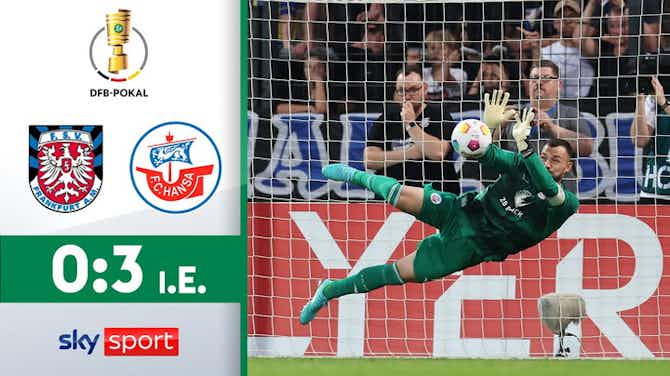 Vorschaubild für FSV Frankfurt - Hansa Rostock | Highlights - 1 | DFB Pokal 2023/24