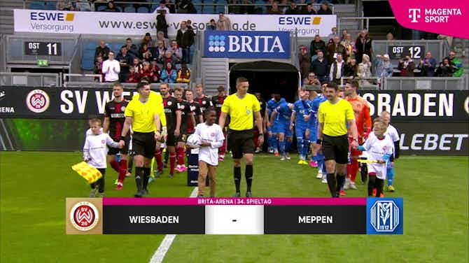 Vorschaubild für SV Wehen Wiesbaden - SV Meppen (Highlights)