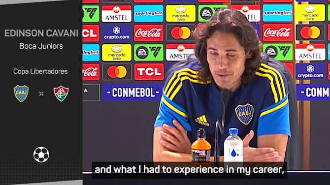 Anteprima immagine per 'This is the game of my life' - Cavani on Copa Libertadores final