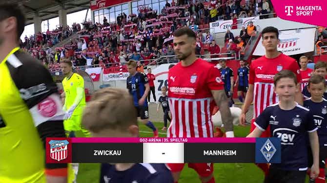 Vorschaubild für FSV Zwickau - SV Waldhof Mannheim (Highlights)
