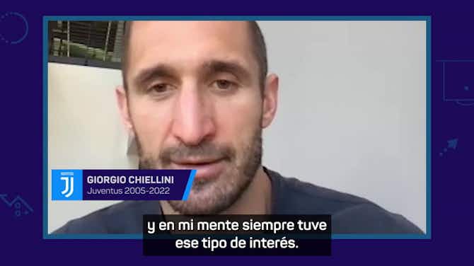 Imagen de vista previa para Chiellini revela sus planes de futuro tras la retirada