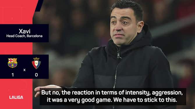 Anteprima immagine per Team and fans responded in the right way to my Barca exit - Xavi 